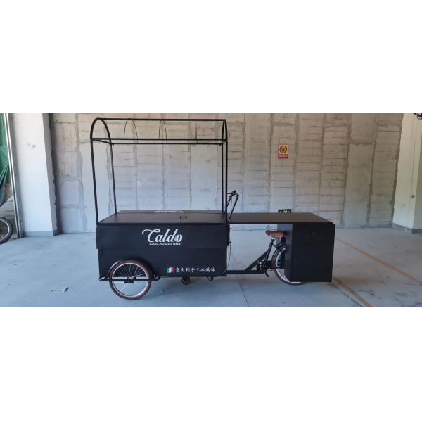 Field Maintenance Full Kitchen Outdoor Mobile Tricycle Food Truck for 1-2 People