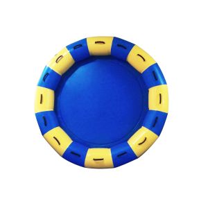 Novo projeto de PVC inflável de água deslizante tubo redondo barco balsa para sistemas de parque aquático