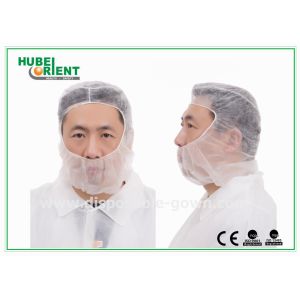 Breathable Disposable Head Cap PP Hood With Neck Protection For Keep Hygienic