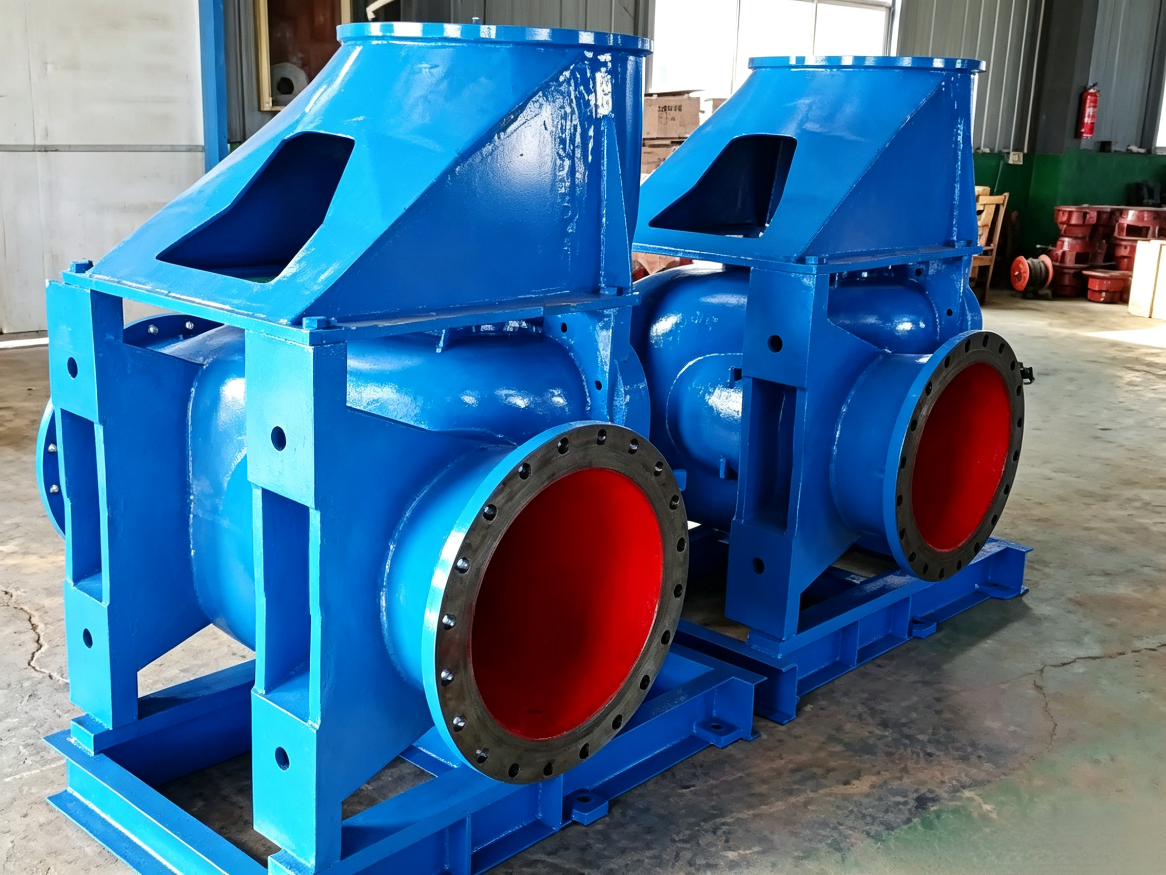Low Noise Split Case Centrifugal Pump Customized High Suction Lift Pump Easy Disassembly