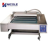 Machine à emballer semi automatique commerciale de vide continue pour la nourriture hermétique