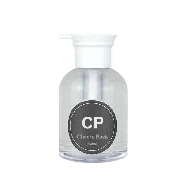 250ml Shampoo Bath Cream Shower Gel Body Lotion Cosmetic Packaging Container Cosmetic Jars