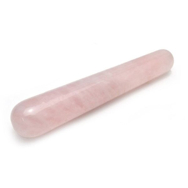 Rose Quartz Dildo Massage Wand Sexual Massage Wand Women Yoni Wand