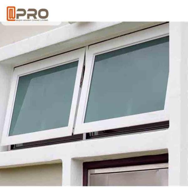 toldo Windows/únicos toldos de alumínio do metal da espessura do quadro de 1.4mm da janela de alumínio de Hung Window da parte superior para awing da casa