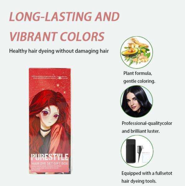 Wholesale Custom Home Hair Color Kits Directly from Our Certified Hair Dye Factory with Low MOQ Options