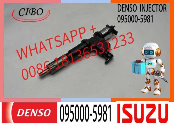 Injetor de combustível comum 095000-5981 8-97603099-1 para motor HI-ON 6WF1 6UZ1 0950005981 8976030991