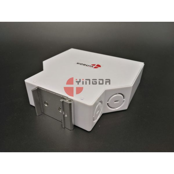 Переходники и отрезки провода портов СК/АПК терминальной коробки 12 оптического волокна ДИН пластиковые