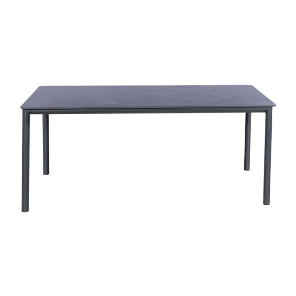 Restaurant Furniture Set for 6 People AJUNION Modern Luxury Outdoor Table and Chairs