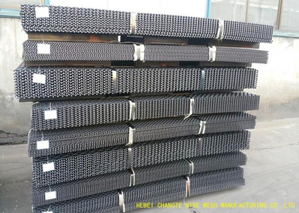 24x24mm Square Hole Crimped Wire Mesh Dutch Weave