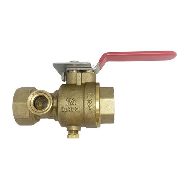 Brass Test & Drain Ball Valve 1