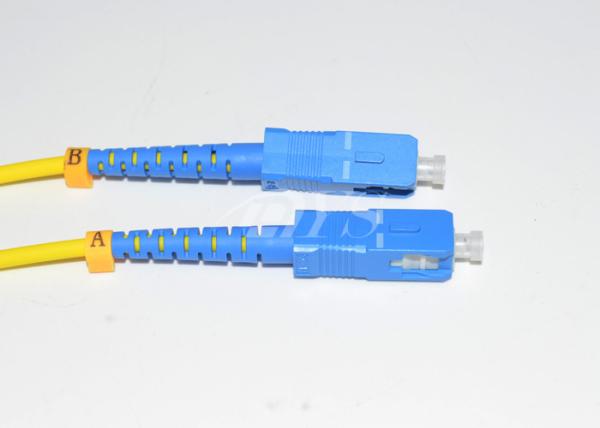 Duplex SC to SC Optical Fiber Patch Cord Patch / Cord Jumper For CATV