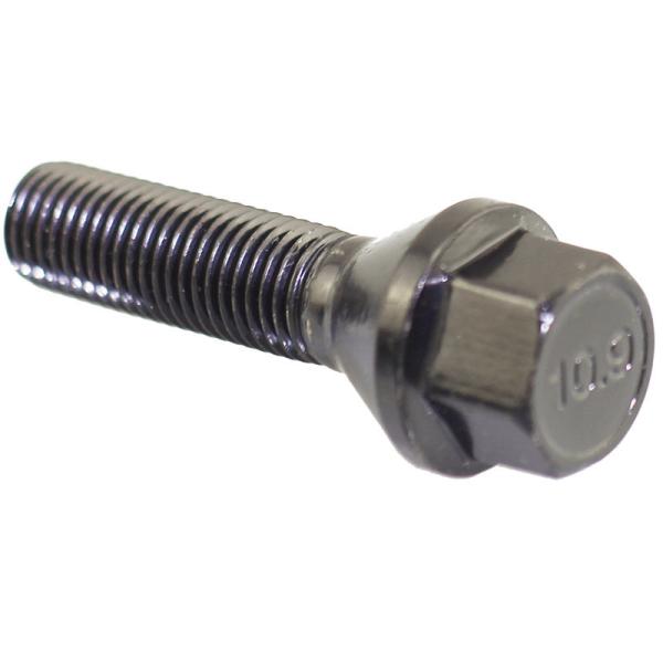 Grade 10.9 Extended Bmw Wheel Bolts Black Shank 44mm For BMW F Chassis G Chassis & Mini