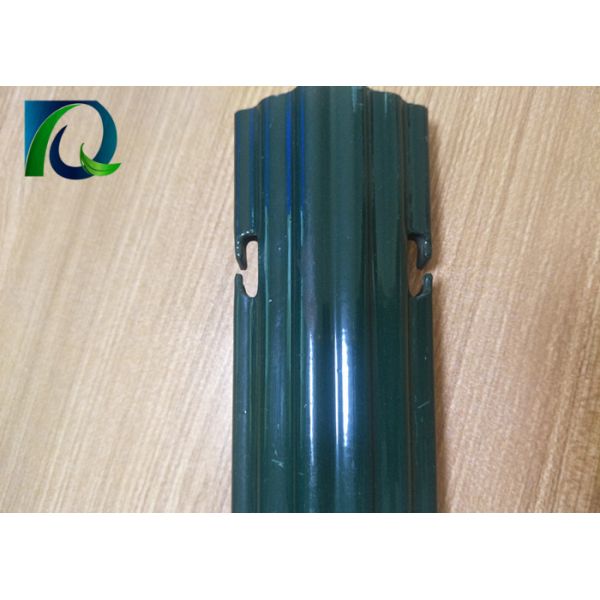 2.4M Height Vineyard Steel Grape Trellis Posts With Green Color Powder Coated