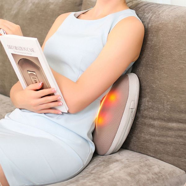 Massager Adjustable Hot Compress Lumbar Massage Lower Back Cordless Massager With Heat Vibration