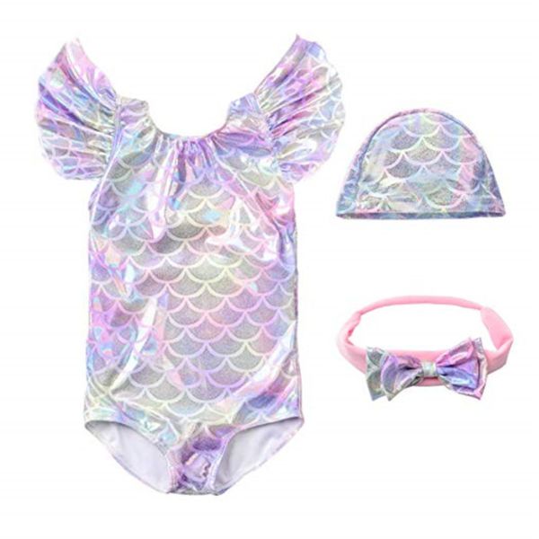 Baby Girl One Piece Swimsuit Bathing Suit Lovely Summer Beach Beachwear