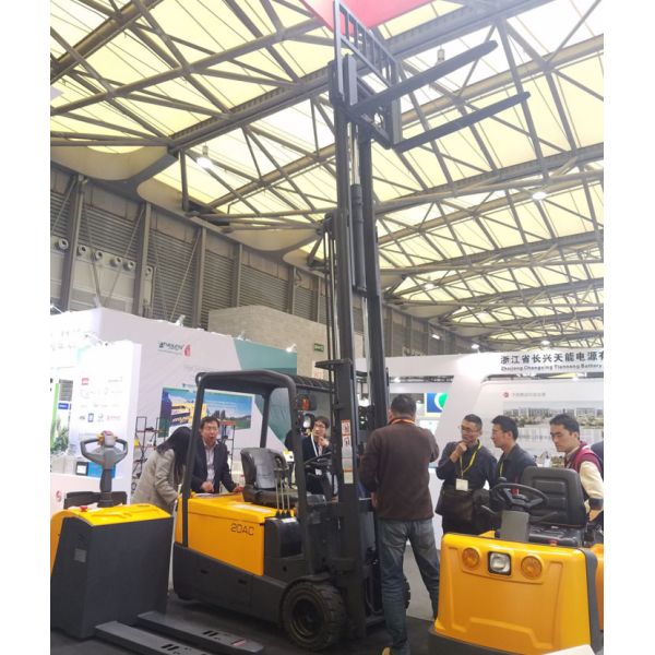 1,6 платформа грузоподъемника колеса тонны 3 электрическая с двойным передним приводным колесом