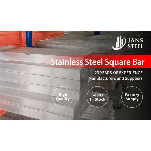 Custom Factory Price 304 304L 316L 316Ti Polished 8mm 25mm Stainless Steel Square Bar Stock