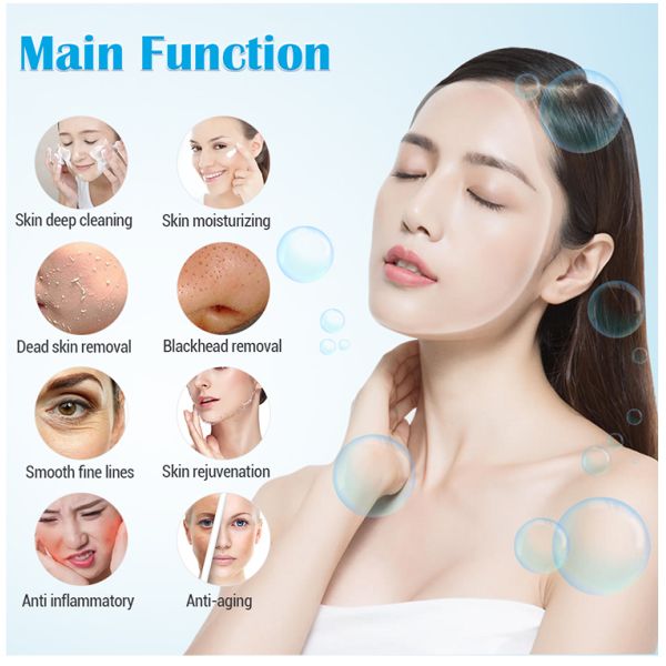 2024 Newest Visual Blackhead Removal Acne Removal Deep Facial Cleansing Skin Scrubber Hydra Beauty Machine