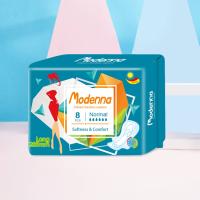 Ultra Respirável almofadas sanitárias descartáveis com anião Tecido não tecido macio Serviços sanitários