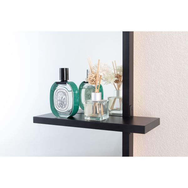 Сенсорный сенсор LED зеркало полной длины Легкое обслуживание спальня с фонарями