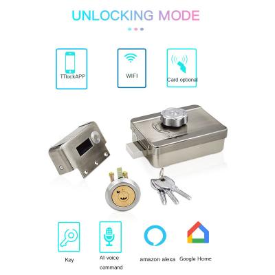 Contentor esperto Bluetooth Front Door Locks automático do fechamento do TT