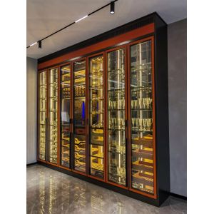 Stainless Steel Wine Cabinet