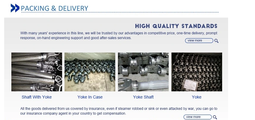 OEM ODM Pto Drive Cardan Transmission Shaft Tractor Parts for Agriculture Machinery with Ce Certificate