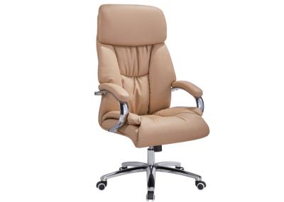 Secretary Leather And Metal Desk Chair ,Workstation Leather Racing Office Chair
