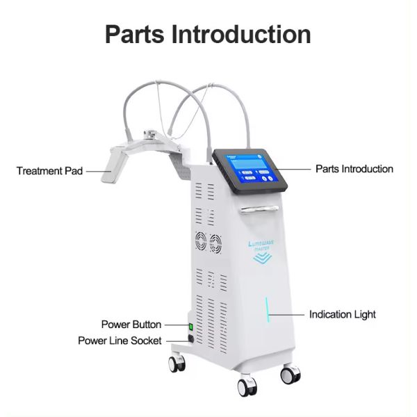 Body Slimming Laser Lipolysis Machine 450W Lumewave Master Fat Removal Machine