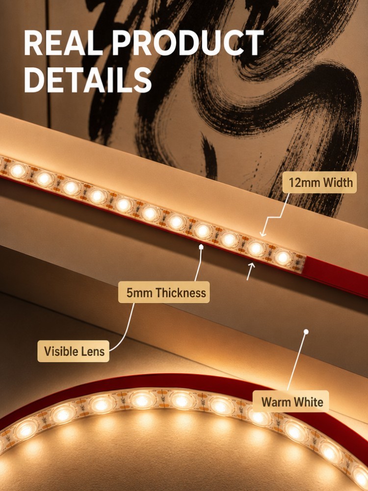 Flexible LED Wall Washer 42LED/M 16W DC24V Ra80 DMX512 For Outdoor Linear Lighting