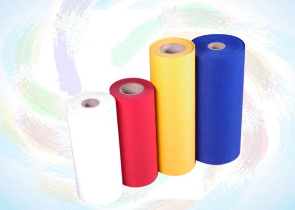 Folha de cama descartável não tecida colorida dos PP Spunbond 40 G/M a favor do meio ambiente