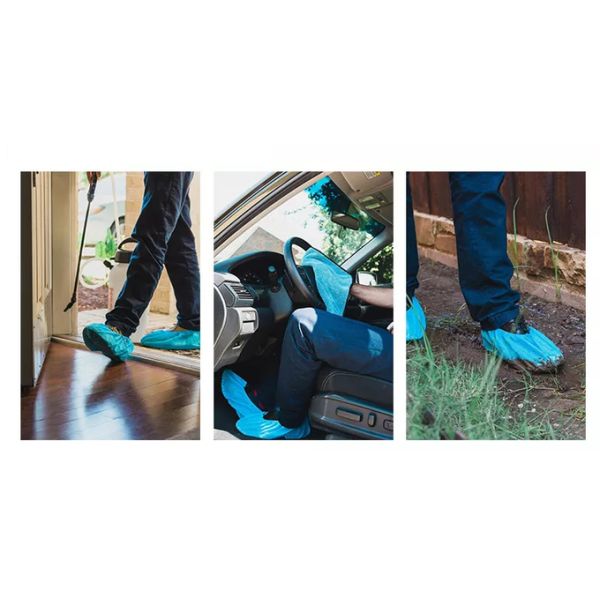 35GSM 30GSM Disposable Shoe Covers , polypropylene Cleanroom Shoe Cover