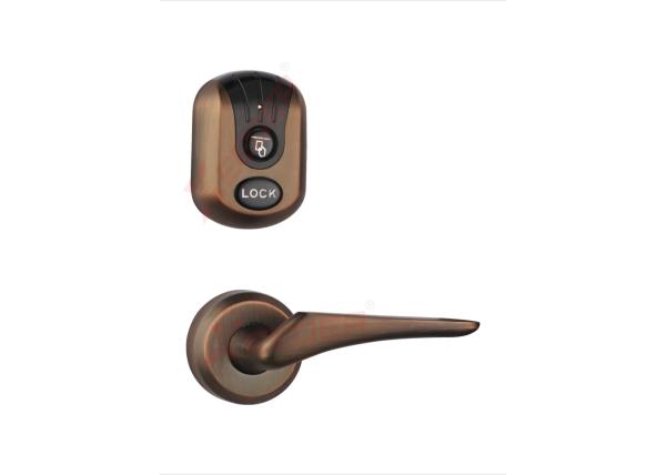 Keyless Entry RFID Hotel Lock System With Matt Finish Stainless Steel Handle