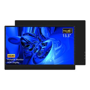 13,3 монитор толщины FHD экрана 9.1mm USB c IPS дюйма портативный
