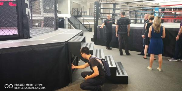 ISO Kickboxing Championship MMA Training Cage For Fight Training