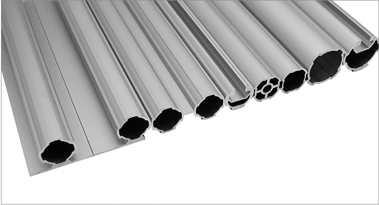 DY28-03A Industrial Aluminium Silver Alloy Pipe OD 28mm Workbench Rack Lean Tube