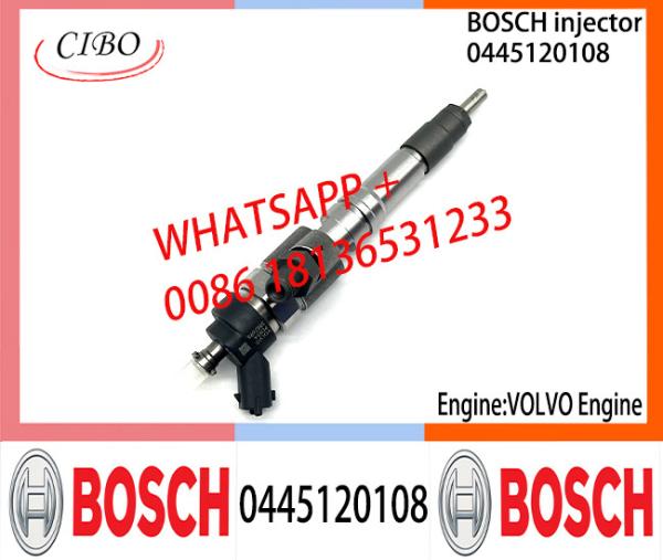 BOSCH 0445120108 conjunto original 0445120108 do injetor de combustível 3801148 3887696 3801148 3887696 para o motor de VOL PENTA D6