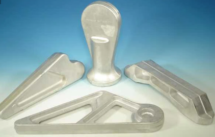 La flèche 2214 a forgé les pièces de rechange de machines en aluminium d'OEM de pièces