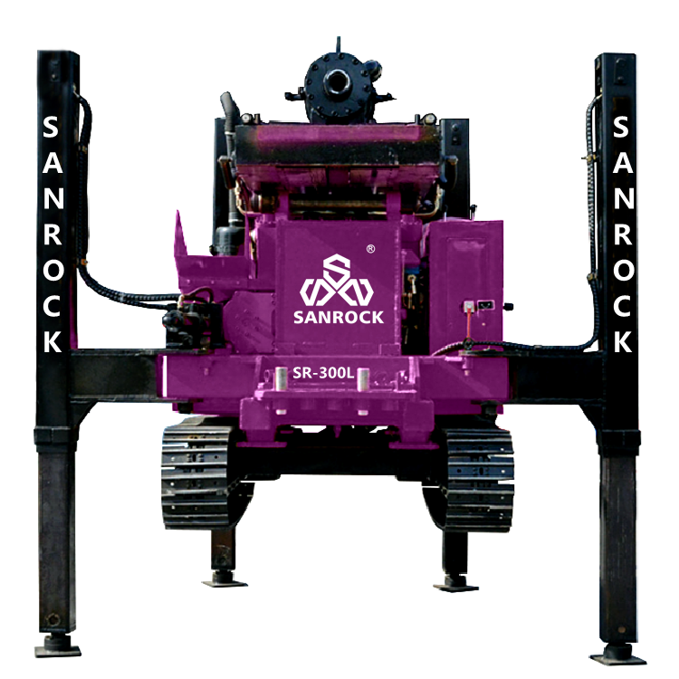 Water Well Drilling Rig Machine Rotary Borehole Hydraulic Crawler Well Water Drilling Equipment