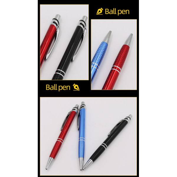 Un stylo à bille en aluminium de haute qualité personnalisé