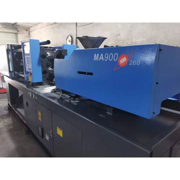 Used Haitian 90 Ton MA900 servo motor small Plastic bottle cap injection molding