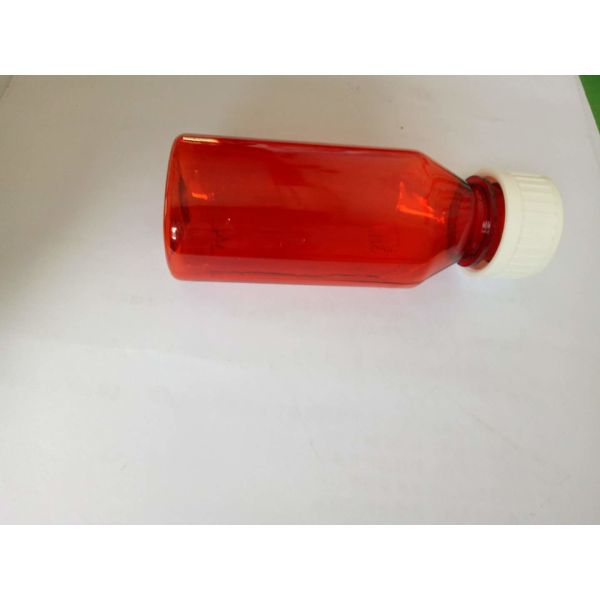 Бутылки медицины ЛЮБИМЦА медицинской ранга жидкостные, бутылки фармации непахучего уплотнения янтарные овальные