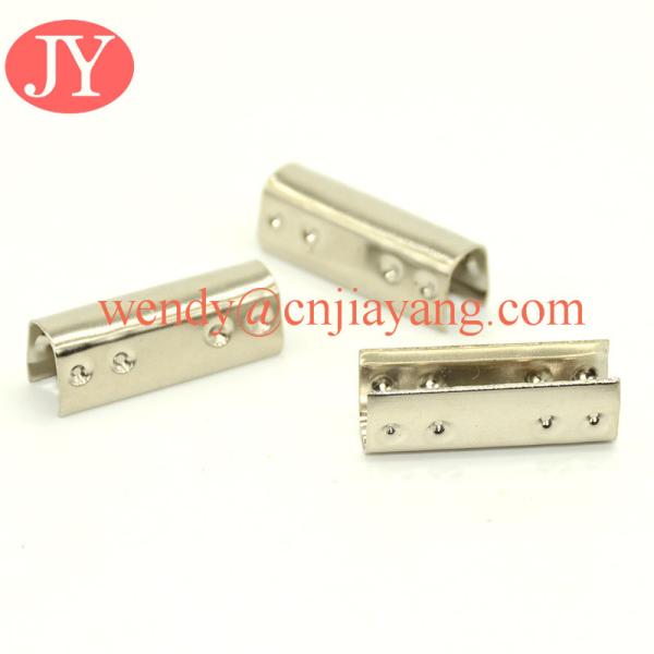 silver plating factory price jiayang metal crimp for cord