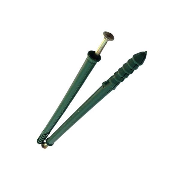 Galvanized Steel Wall Plug Plastic Expansion Anchor Shock Resisting