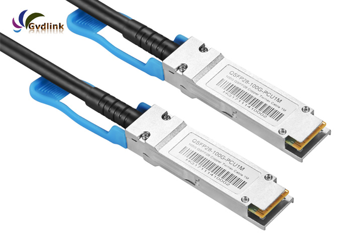 Кабель присоединения QSFP-100G-CU1M совместимый сразу