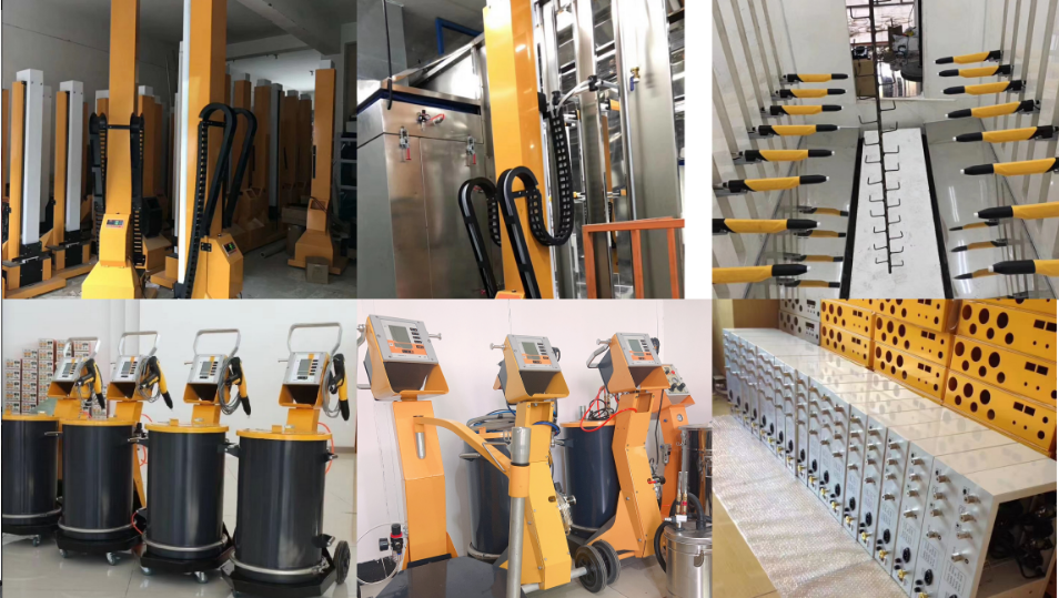 2024 Экономический электростатический ручной порошковой пистолет покрытия для линии покрытия стальной подложки