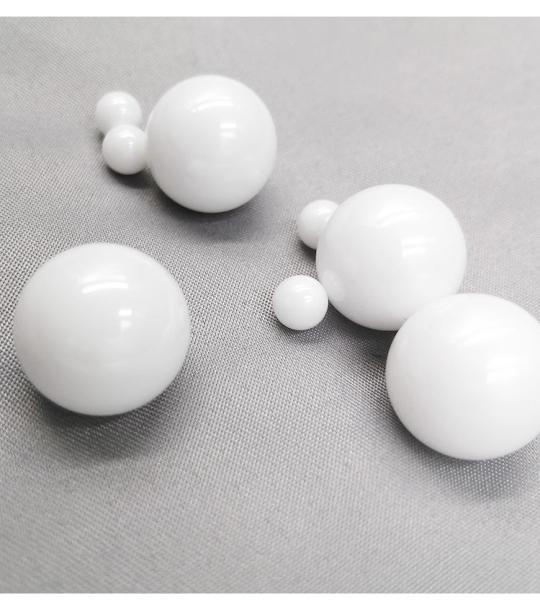 Balises de meulage en zirconium blanc à fort impact