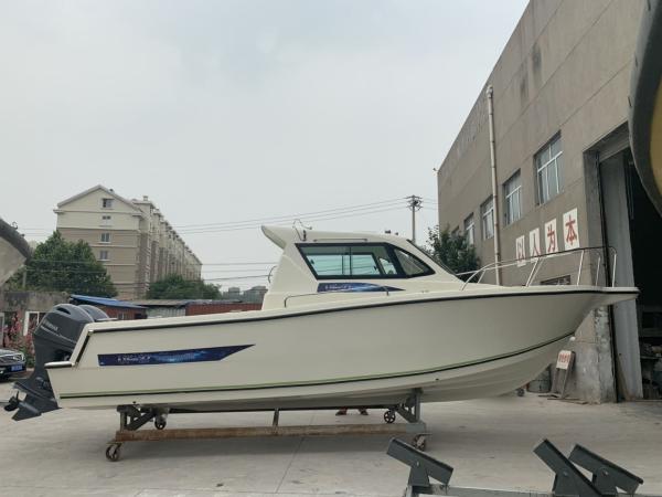 2023 new 27ft GRP boat for fishing and  recreation with 8 persons crew with cabin