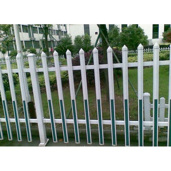 Garden Grass Lawn Zinc Steel Fence Protection For City Roadsides