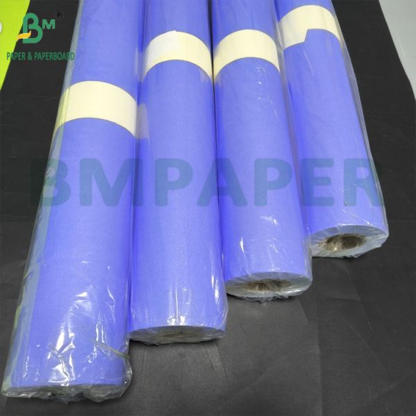 Digital Blueprint Paper Single Side Blue Paper 24 in x 50 yards Цифровая чертежная бумага Односторонняя чертежная бумага 24 в х 50 ярдов